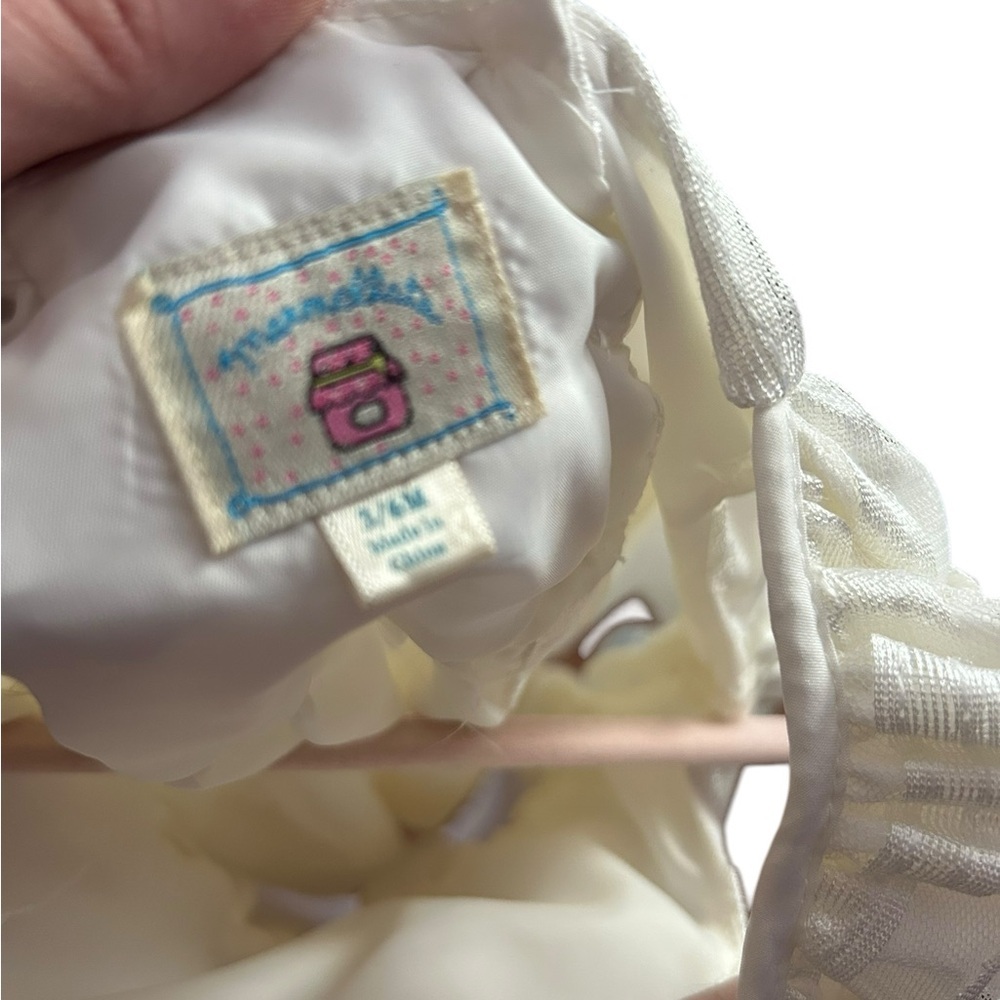 Marmellata ivory formal Baby Dress size 3-6 months - Picture 2 of 3